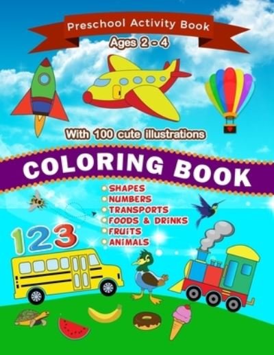 Cover for Tas Neem · Coloring Book; Ages 2 - 4 (Pocketbok) (2021)
