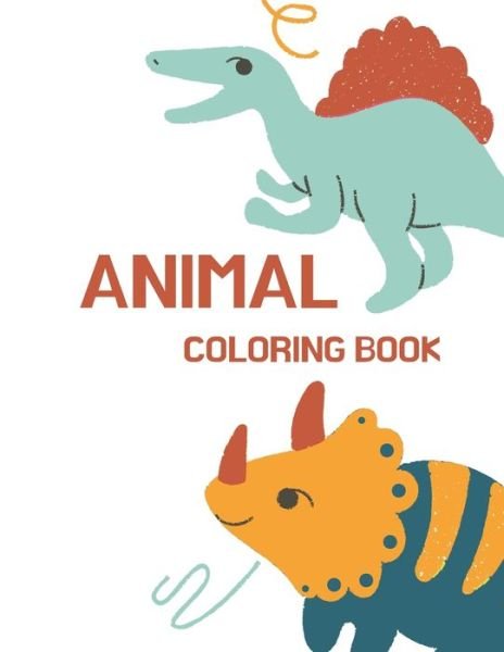 Cover for Augusta Publishers · Animal Coloring Book (Pocketbok) (2021)