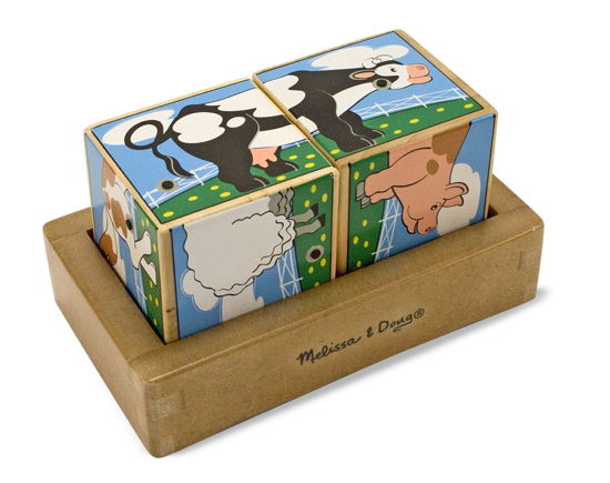 Cover for Melissa And Doug · Farm Sound Blocks (N/A)