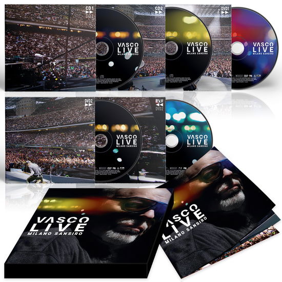 Cover for Vasco Rossi · Vasco Live Milano Sansiro (CD) (2025)