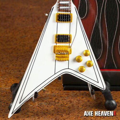 Randy Rhoads Signature White Flying V Mini Guitar (MERCH) (2021)