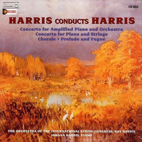 Cover for Johana Harris · Harris Conducts Harris: Concerto for Amplified Piano Anf Orchestra (CD) (2023)