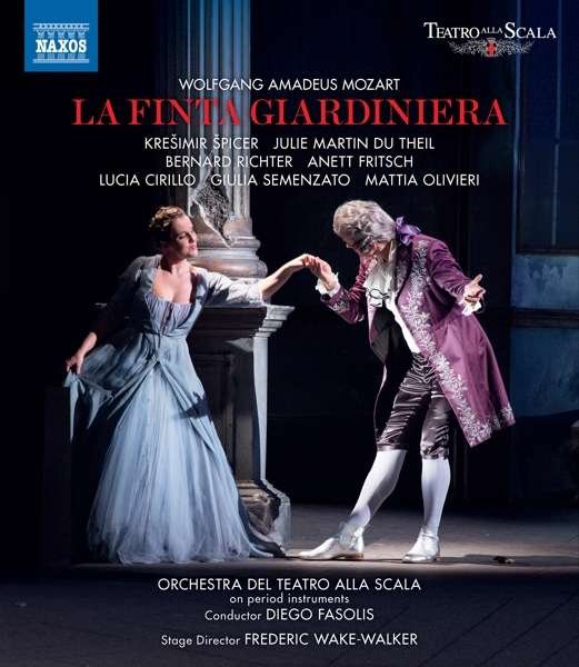 Cover for Wolfgang Amadeus Mozart · La Finta Giardiniera (Blu-ray) (2021)