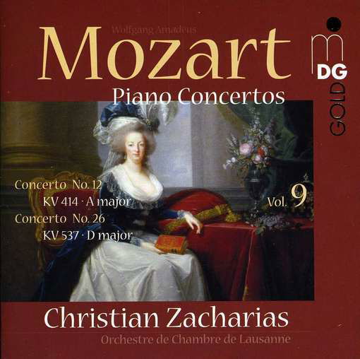 Piano Concertos KV 414 & KV 537 MDG Klassisk - Orchestre de Chambre de Lausanne / Zacharias - Musiikki - DAN - 0760623175966 - keskiviikko 1. elokuuta 2012