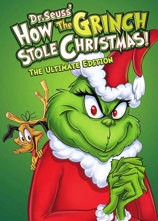 Cover for Dr Seuss: How the Grinch Stole Christmas (DVD) (2018)