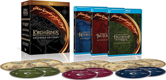 Cover for Blu-ray · The Lord of the Rings: the Motion Picture Trilogy - Remastered (Blu-ray) [Remastered edition] (2021)