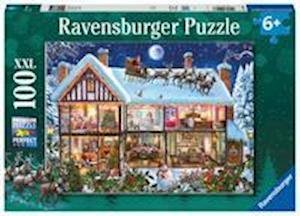 Ravensburger Puzzle - Christmas at Home XXL 100pc - Ravensburger - Produtos - Ravensburger - 4005556129966 - 3 de novembro de 2022
