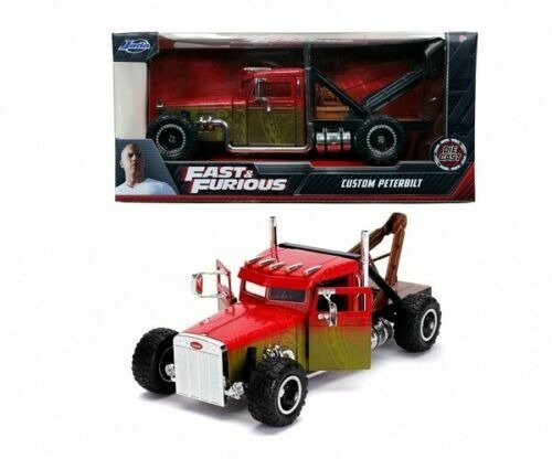 Jada Toys Fast & Furious Hobbs And Shaw Custom Peterbilt Truck Car Tuning Model - Jada - Merchandise - Dickie Spielzeug - 4006333071966 - 