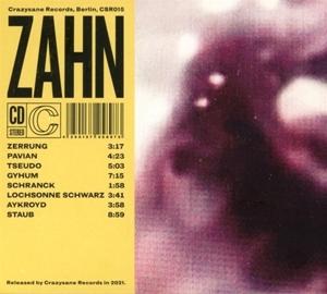 Cover for Zahn (LP) (2021)