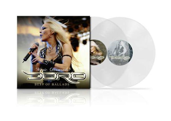 Cover for Doro · Magic Diamonds - Best Of Ballads (Crystal Clear Vinyl) (LP) [Limited edition] (2022)