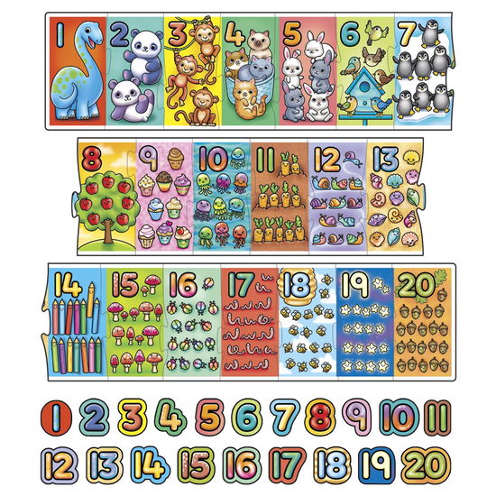 Cover for Orchard · Orchard - Giant Number - Puzzle (600306) (Toys)