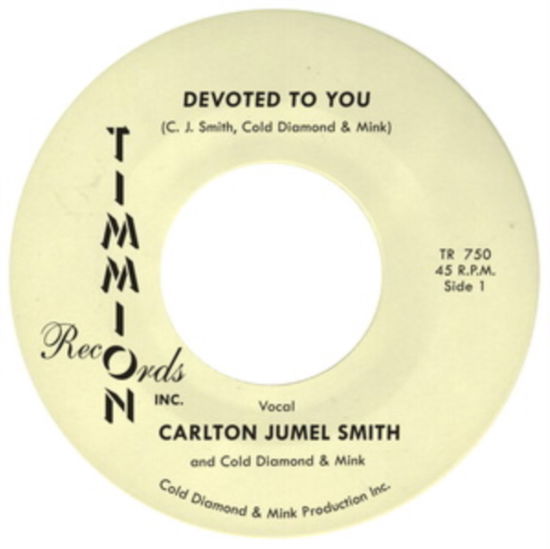 Cover for Carlton Jumel Smith &amp; Cold Diamond &amp; Mink · Devoted To You (LP) (2022)