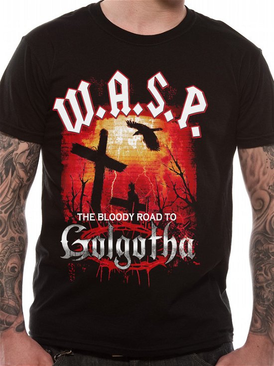 Cover for Wasp · Bloody Road (T-Shirt Unisex Tg. Xl) (T-shirt)