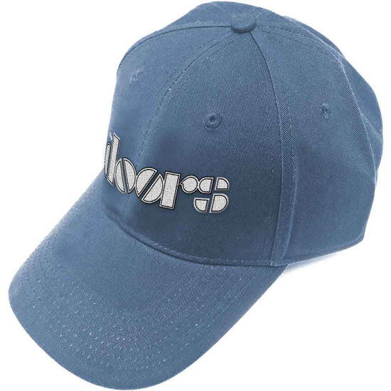 Cover for The Doors · The Doors Unisex Baseball Cap: Logo (Klær) [Blue - Unisex edition]