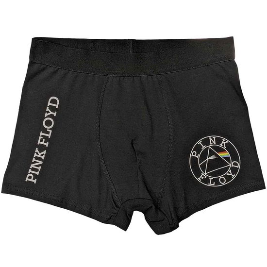 Pink Floyd Unisex Boxers: Circle Logo - Pink Floyd - Gadżety -  - 5056737213966 - 4 grudnia 2023