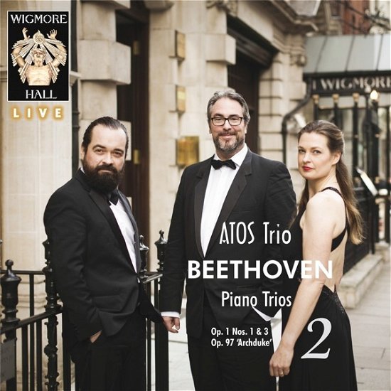 Cover for Atos Trio · Beethoven Piano Trios. Volume 2 - Wigmore Hall Live (CD) (2019)
