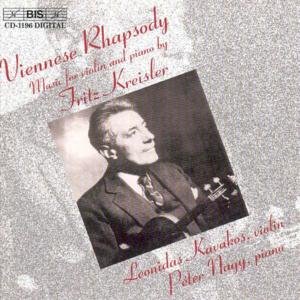 Viennese Rhapsody: Music for Violin & Piano - Kreisler / Kavakos / Nagy - Music - Bis - 7318590011966 - January 23, 2001