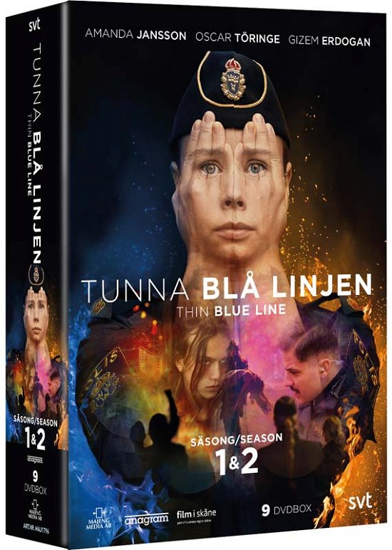 Tunna Blå Linjen Säsong 1-2 -  - Film -  - 7350007157966 - 24. april 2023