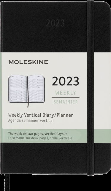 Moleskine 2023 12month Weekly Pocket Har - Moleskine - Andet - MOLESKINE - 8056420859966 - 9. juni 2022