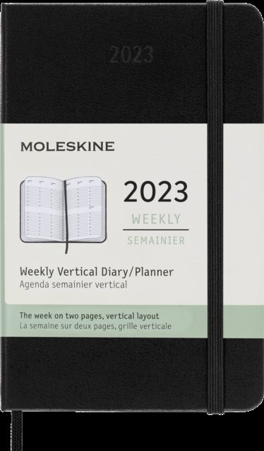 Moleskine 2023 12month Weekly Pocket Har - Moleskine - Other - MOLESKINE - 8056420859966 - June 9, 2022