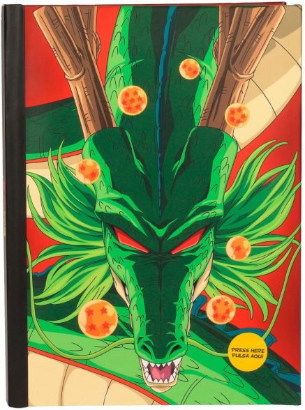 DRAGON BALL Z - Shenron - Notebook with Light 15x2 - Dragon Ball Z - Gadżety -  - 8435450240966 - 