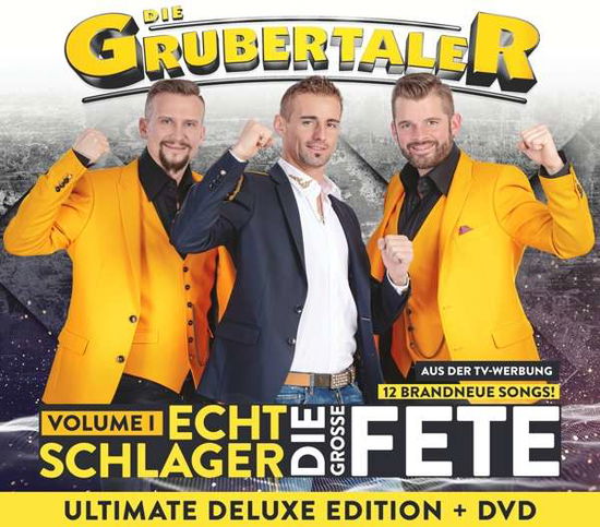 Echt Schlager,die Gro?e Fete-deluxe CD & DVD - Die Grubertaler - Musik - MCP - 9002986720966 - 1. maj 2020
