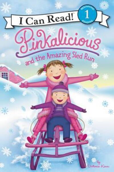 Cover for Victoria Kann · Pinkalicious and the Amazing Sled Run: A Winter and Holiday Book for Kids - I Can Read Level 1 (Pocketbok) [First edition. edition] (2018)