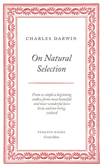 Cover for Charles Darwin · On Natural Selection - Penguin Great Ideas (Paperback Bog) [1. udgave] (2004)