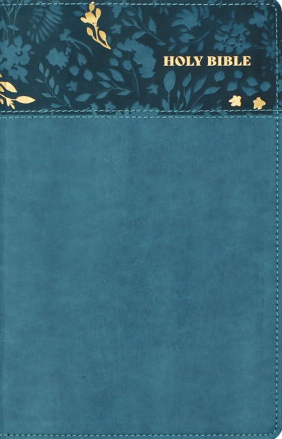 Cover for Zondervan · NASB, Personal Size Bible, Large Print, Leathersoft, Teal, Red Letter, 1995 Text, Comfort Print (Leather Book) (2025)