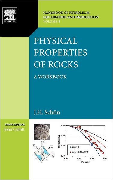 Cover for Schoen, Juergen H. (Montanuniversitat, Leoben, Austria) · Physical Properties of Rocks: A Workbook - Handbook of Petroleum Exploration &amp; Production (Hardcover Book) (2011)