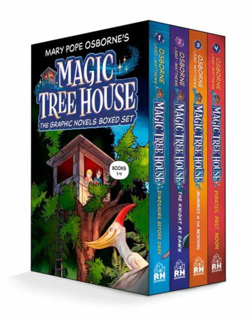 Cover for Mary Pope Osborne · Magic Tree House Graphic Novel Starter Set: (A Graphic Novel Boxed Set) - Magic Tree House (Inbunden Bok) (2022)