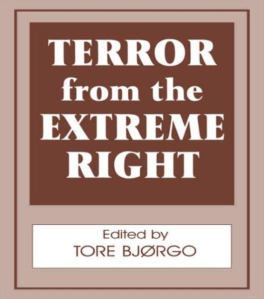 Cover for Tore Bjrgo · Terror from the Extreme Right (Paperback Book) (1995)