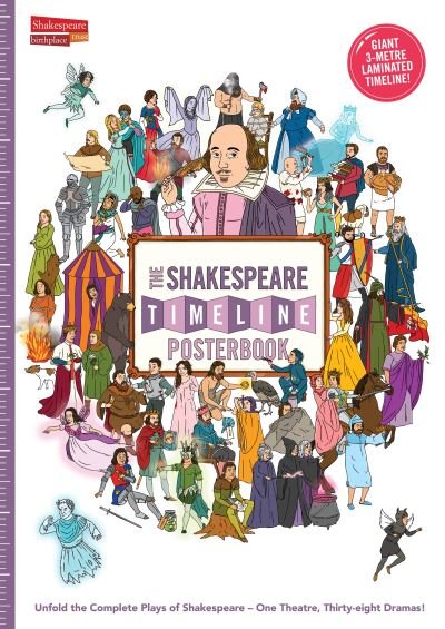Cover for Christopher Lloyd · The Shakespeare Timeline Posterbook: Unfold the Complete Plays of Shakespeare - One Theatre, Thirty-eight Dramas! - What on Earth Posterbook (Paperback Book) (2014)