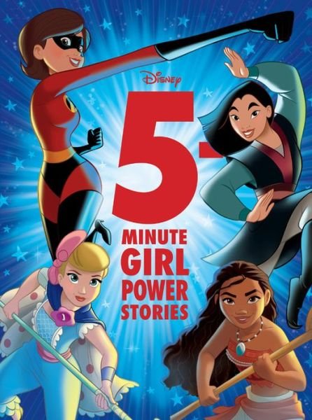 Cover for Disney Books · 5-Minute Girl Power Stories - 5-Minute Stories (Hardcover Book) (2020)