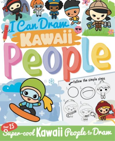 Cover for Calver Paul · I Can Draw Kawaii People (Paperback Book) (2023)