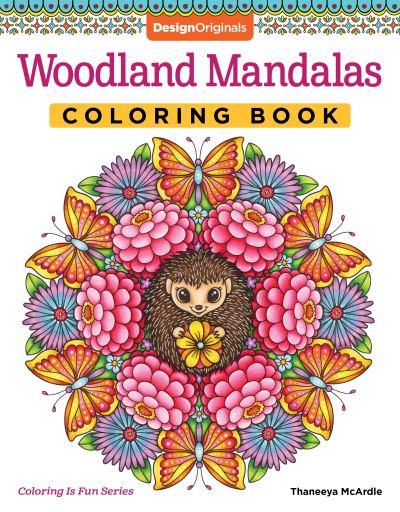 Woodland Mandalas Coloring Book - Thaneeya McArdle - Książki - Design Originals - 9781497204966 - 2 marca 2021