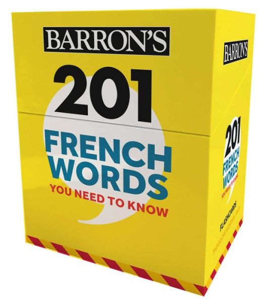 201 French Words You Need to Know Flashcards - Theodore Kendris - Libros - Barrons Educational Series - 9781506261966 - 24 de diciembre de 2019