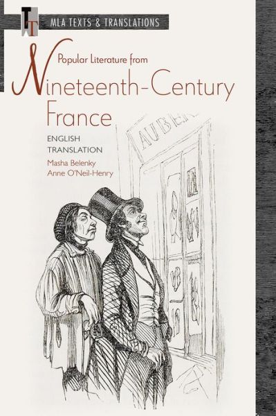 Cover for Masha Belenky · Popular Literature from Nineteenth-Century France: English Translation - Texts and Translations (Paperback Book) (2020)