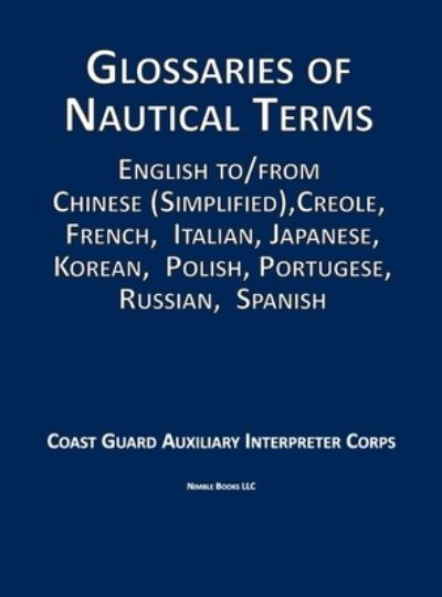 Cover for Auxiliary Interpreter Corps · Glossaries of Nautical Terms (Buch) (2022)