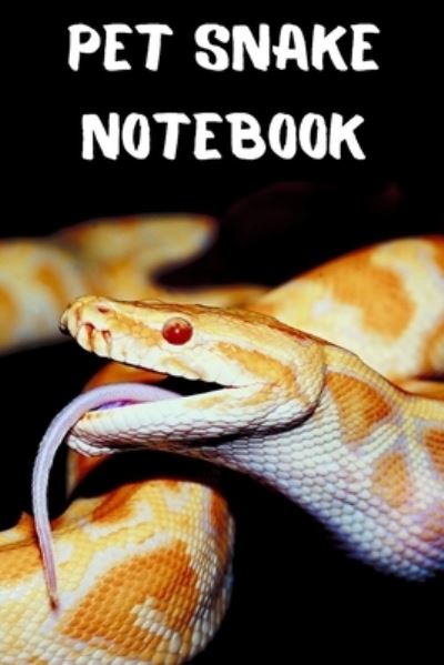 Cover for Petcraze Books · Pet Snake Notebook (Paperback Book) (2020)