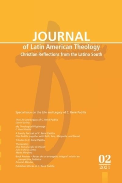 Cover for Lindy Scott · Journal of Latin American Theology, Volume 16, Number 2 (Paperback Book) (2021)