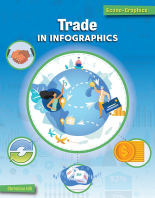 Cover for Christina Hill · Trade in Infographics (Hardcover Book) (2022)