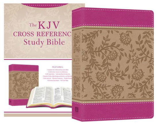 Cover for Christopher D Hudson · KJV Cross Reference Study Bible Compact [Peony Blossoms] (Paperback Book) (2018)