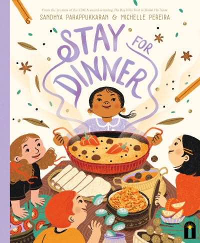 Cover for Sandhya Parappukkaran · Stay for Dinner (Gebundenes Buch) (2023)