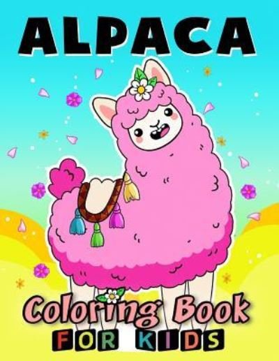 Cover for Kodomo Publishing · Alpaca Coloring Book for Kids (Paperback Book) (2018)