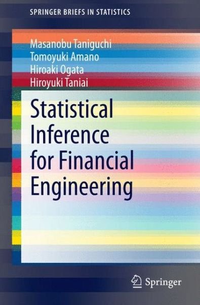 Cover for Masanobu Taniguchi · Statistical Inference for Financial Engineering - SpringerBriefs in Statistics (Paperback Book) (2014)