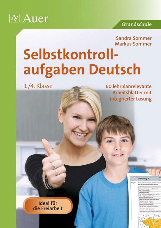 Cover for Sommer · Selbstkontrollauf.Deutsch 3/4.Kl (Book)