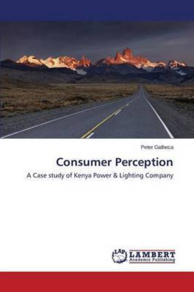 Cover for Gatheca Peter · Consumer Perception (Paperback Book) (2015)