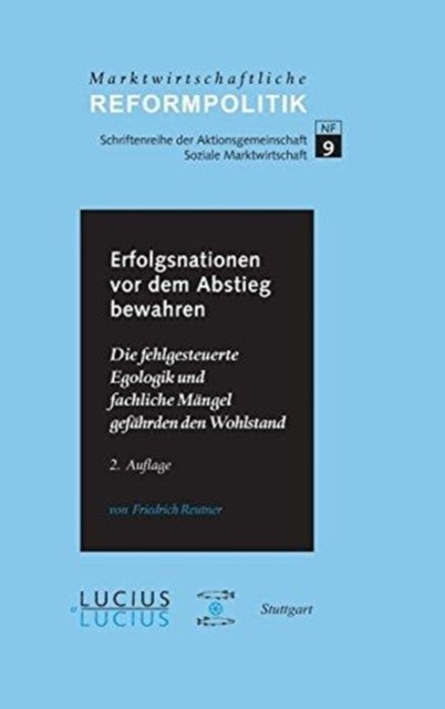 Cover for Friedrich Reutner · Erfolgsnationen vor dem Abstieg bewahren (Gebundenes Buch) (2010)