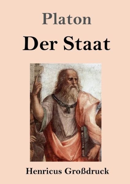 Cover for Platon · Der Staat (Grossdruck) (Pocketbok) (2019)